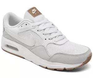 Nike Air Max SC Women’s Sneakers‎ Size 10 – White Gray Casual Shoes EUC thumbnail 1