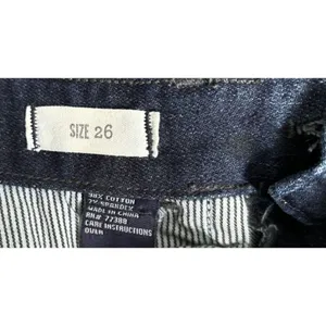 Madewell Sz 26 Skinny Skinny Ankle Dark Wash Women's Blue Jeans‎ thumbnail 5