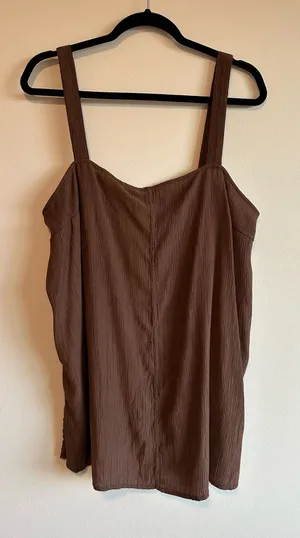 ANA Brown Tank Top thumbnail 1