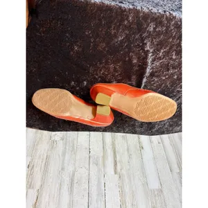 Rialto Womens 9.5 New‎ Tangerine Cut Out Mules thumbnail 6