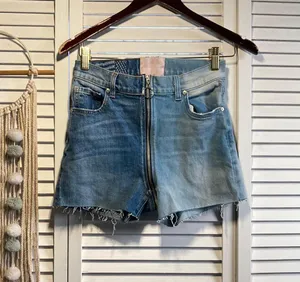 Revice Denim Two Tone Shorts thumbnail 2