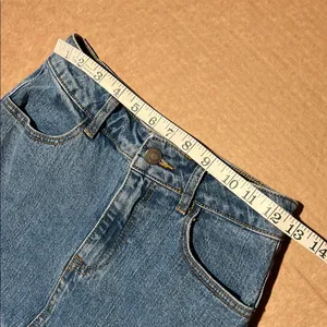 Brandy Melville Y2K ruffled denim mini skirt by J. Galt, size S thumbnail 5