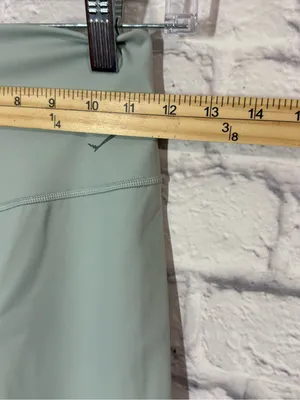 Gymshark Mint Green High-Waist Training Shorts, Medium thumbnail 3