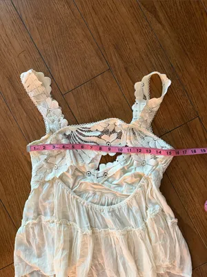 Free People Petal Party Shapeless Cami- size XL thumbnail 6