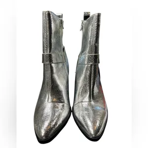 Dolce Vita Nilano Harness Bootie in silver SZ 10 NWB thumbnail 2