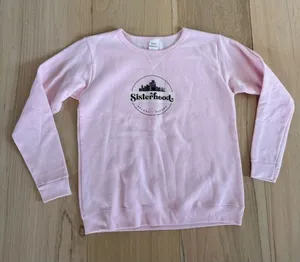 Hanes Sisterhood Pink Sweatshirt Size Small thumbnail 1