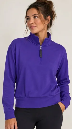 Athleta Altitude  Poleartec Half Zip Athletic Sweatshirt thumbnail 1
