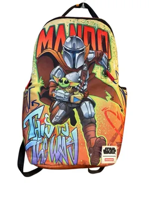 Sprayground Star Wars: Mando on the Run Backpack (DLXR) thumbnail 1