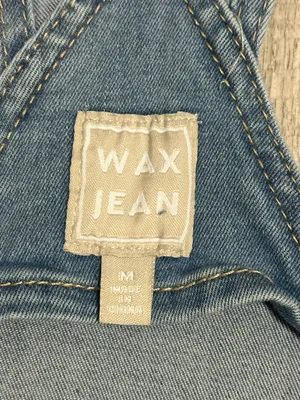 Wax Jean Denim Short Overalls thumbnail 7