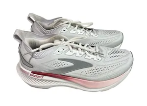 Brooks Glycerin GTS 23 Women’s 10 B White Harbor Mist Running Shoes 1204921B133 thumbnail 1