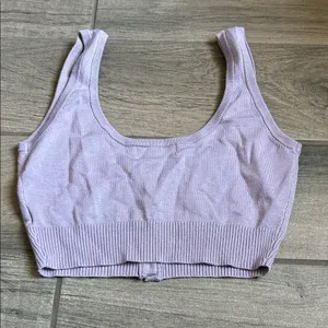 Glassons Lilac Button-Up Tank Top thumbnail 4