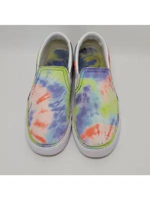 Nike Court Legacy Women’s Slip-On Tie Dye Sneakers CZ1752-900 Size 7.5 thumbnail 4