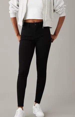 American eagle Women's Black Skinny Jeans thumbnail 1