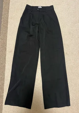 Princess Polly Archer Pants Black thumbnail 1