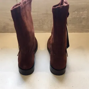 Frye Natalie Mid Engineer Oiled Suede Boot thumbnail 4
