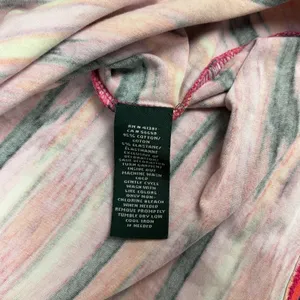 Lauren Ralph Lauren T-Shirt Womens 3X Multicolor Striped Jersey‎ Active thumbnail 3