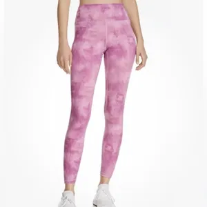 Spiritual Gangster High Rise Tie Dye Leggings Sunset Dye Pink Print Size Large thumbnail 3