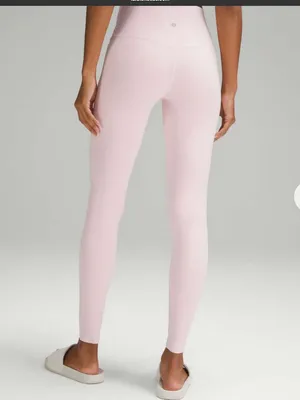 lululemon Align HR 28” leggings in Flush Pink Sz 4 NWT $98R thumbnail 2