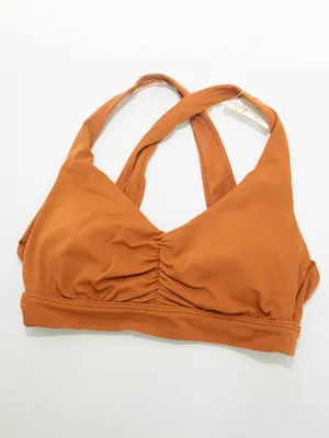 Offline by Aerie. Real Me‎ Ruched Sports Bra. thumbnail 2