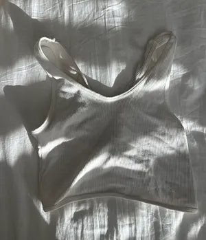 Rock n rags White Crop Tank thumbnail 2