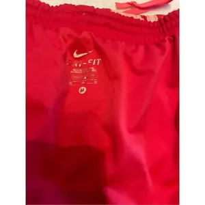 Nike Dri Fit Women’s Athletic Shorts orange/ white/zebra print size M thumbnail 7
