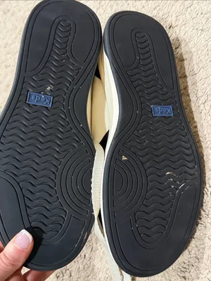 Staud x Keds The Court Sneakers in Black/Cream VGUC thumbnail 6