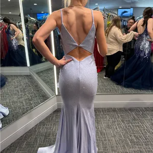 Glamorous Lavender Elle Wilde prom Dress thumbnail 3