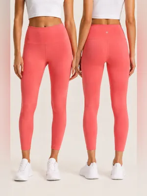 Lululemon Align High-Rise Pant 25” Raspberry Cream Size 6 NWT $98 thumbnail 2