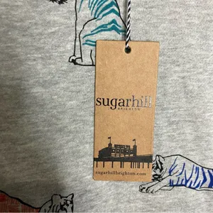 NWT‎ Sugarhill Brighton Alanis tiger sweatshirt multicolor size 10 thumbnail 2