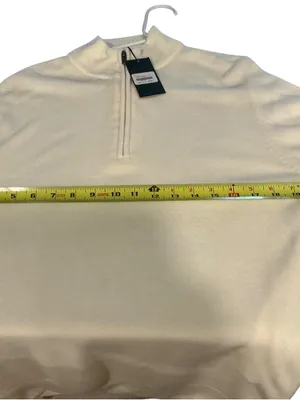 Ralph Lauren corduroy toggle jacket front horn-and-loop closure size XS beige thumbnail 4