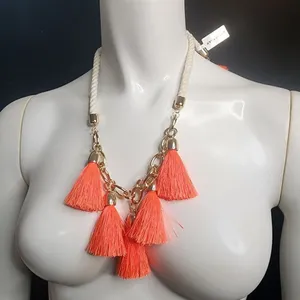 NWT BaubleBar Rope, Chain, & Tassel Necklace thumbnail 2
