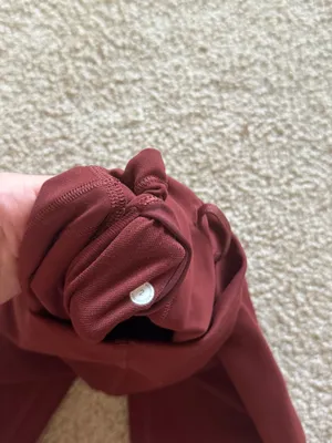 Lululemon burgundy orange set  thumbnail 3