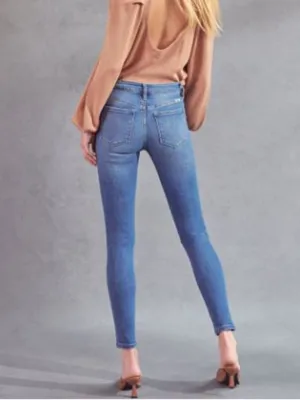 KanCan Caprice High Rise Skinny Jeans Medium Wash Women's Denim Size 24 thumbnail 4