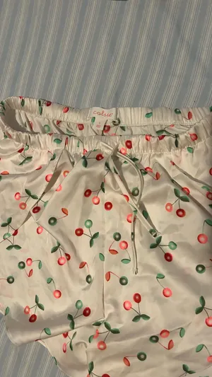 Target colsie cherry satin pj set thumbnail 5