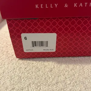 Kelly & Katie Glittering Silver Heels thumbnail 3