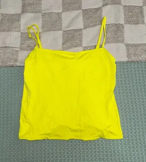 NWOT Lululemon Wundermost Ultra-Soft Nulu Spaghetti-Strap‎ Adjustable Cami Sz L thumbnail 1