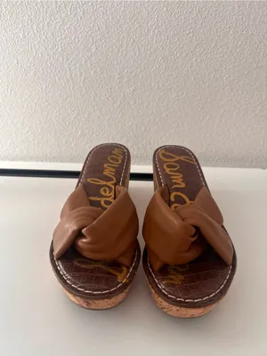 Sam Edelman Ramsey Wedge Sandal Size 5 1/2 thumbnail 2