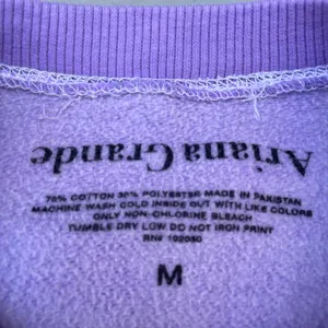 Ariana Grande God Is A Woman Tour Purple Crewneck Sweater thumbnail 5