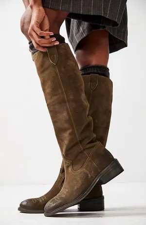 🆕 Free People | Arya Riding Boot | Olive | Size: Us 6.5 (Eu 37) thumbnail 7