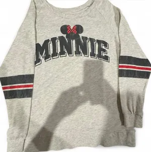 Authentic Disney Park Minnie Mouse Crew Neck thumbnail 1
