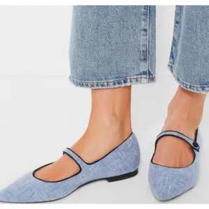 NIB Tuckernuck Chambray Jane Flats Sz. 9 thumbnail 1