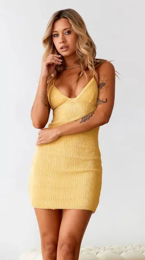 Hello Molly Homecoming Sequin Dress thumbnail 4