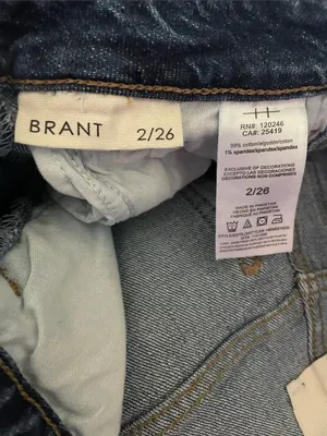 Habitual Women's Brant High Waist Crop Barrel Jeans Size 2/26 thumbnail 11