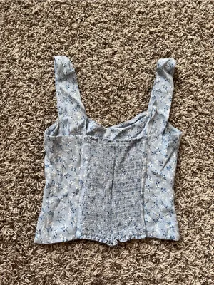 Reformation Hester Cropped Tank Top thumbnail 3