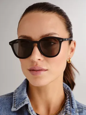 Le Specs Black Bandwagon Sunglasses thumbnail 1