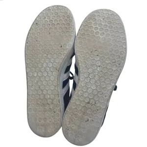 Adidas Gazelle Womens Black White Suede Leather Lace Up Low Top Sneakers Shoes 5 thumbnail 4