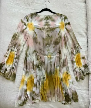 Young Fabulous and Broke Flowy Bell Sleeve Dress thumbnail 3