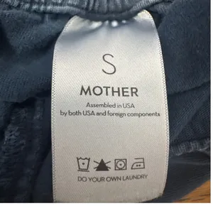 Mother Denim The Triple Running Mate Shorts Blue Nights Navy‎ Cotton Small thumbnail 2