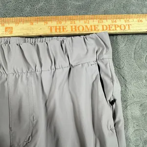 Vuori Miles Ankle Pants Women Small Beige Tapered Joggers Zip Pocket Performance thumbnail 9