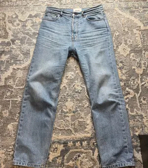 Nanushka Kemia Straight-Leg Jeans Eco Light Wash thumbnail 1